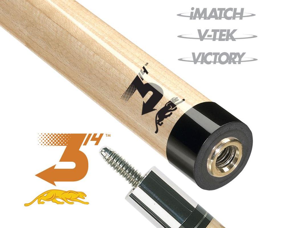 Predator 314³ Cue Shaft 5/16X14 3. Gen 2015 (black ring)