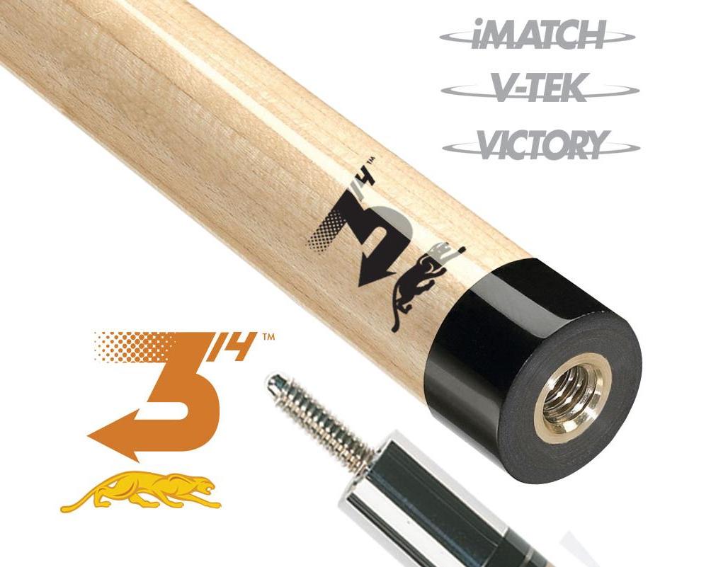 Predator 314³ Cue Shaft 5/16X18 3. Gen 2015 (black ring)