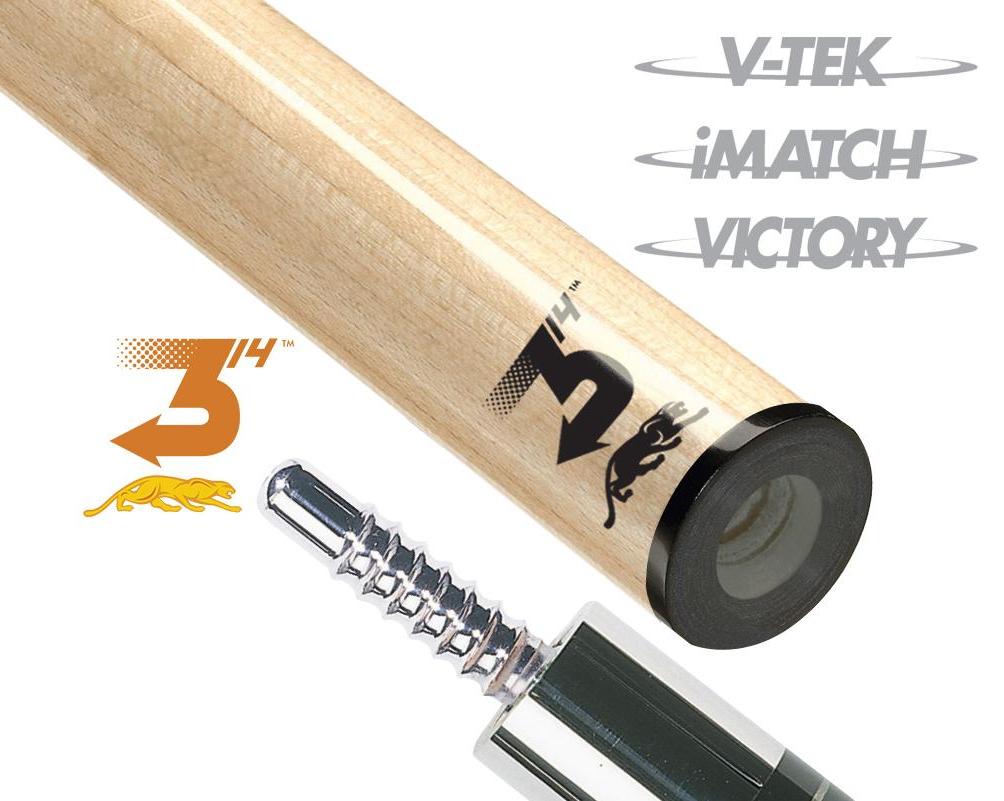 Predator 314³ Cue Shaft Radial 3. Gen 2015 (P3 black collar)