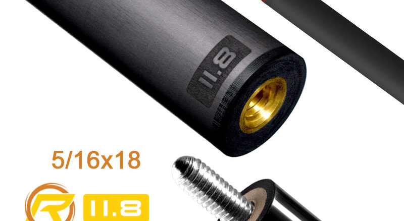 Predator REVO Cue Shaft 11.8mm Carbon, 5/16x18 joint BVP