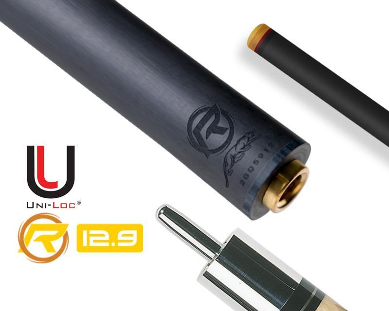 Predator REVO Cue Shaft 12.9mm Carbon,  Uni-Loc