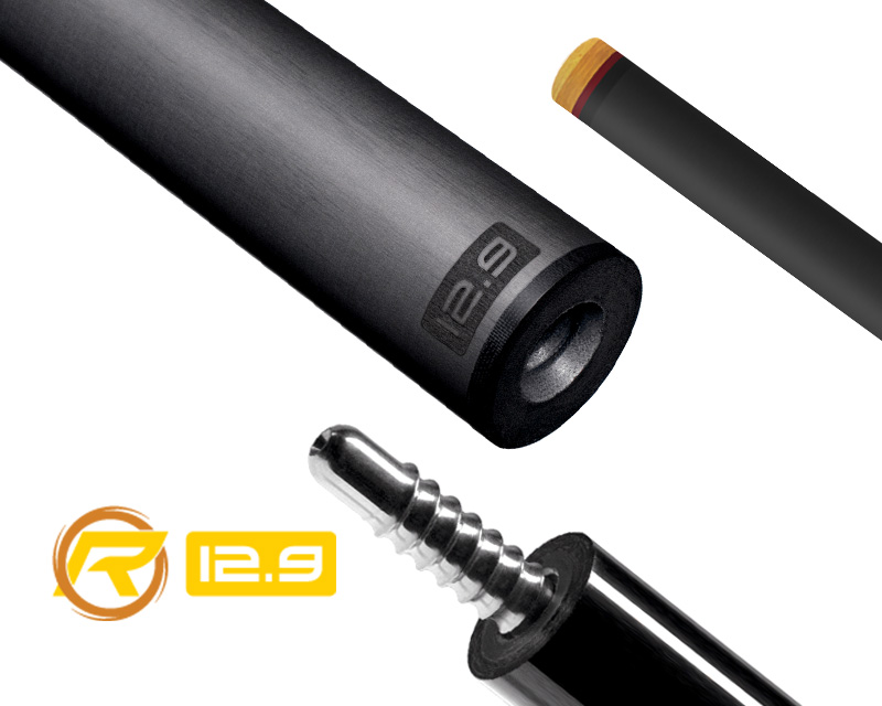Predator REVO Cue Shaft 12.9mm Carbon, radial joint