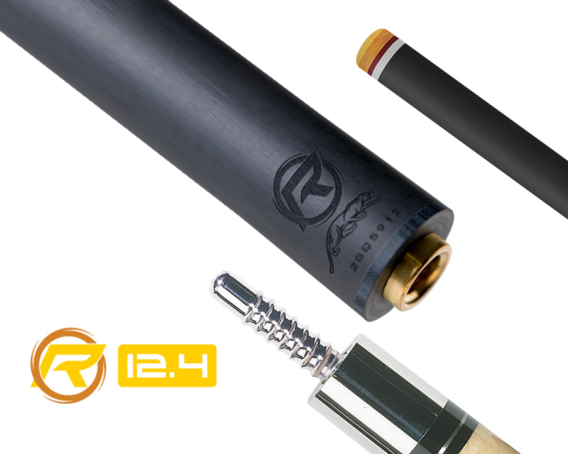 Predator REVO Cue Shaft 12.4mm Carbon WVP, Radial