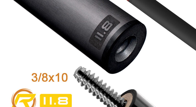 Predator REVO Cue Shaft 11.8mm Carbon, 3/8x10 joint BVP