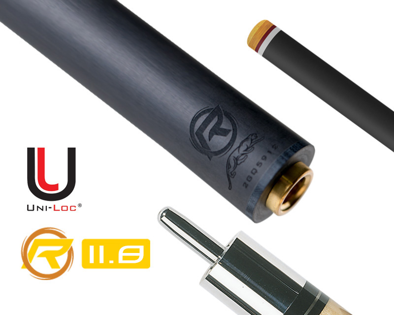 Predator REVO Cue Shaft 11,8 mm Carbon WVP, Uni-Loc