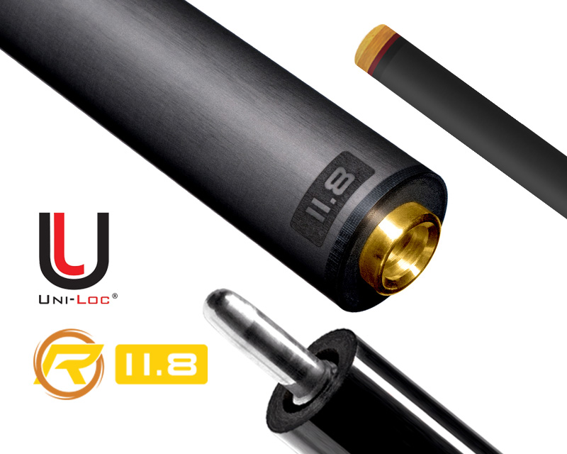 Predator REVO Cue Shaft 11,8 mm Carbon BVP, Uni-Loc