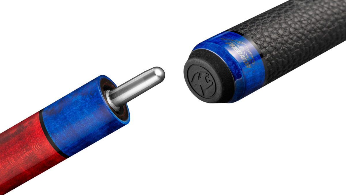 Pool Cue Predator SP2 REVO USPBS Red Curly Maple, Uni-Loc