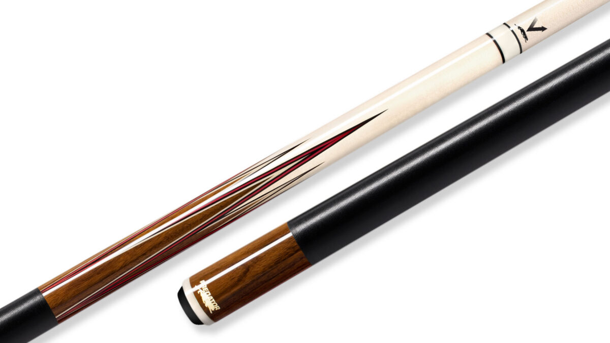 Pool Cue Predator 8 Point Sneaky Pete Rosewood Linen Wrap Radial Pin