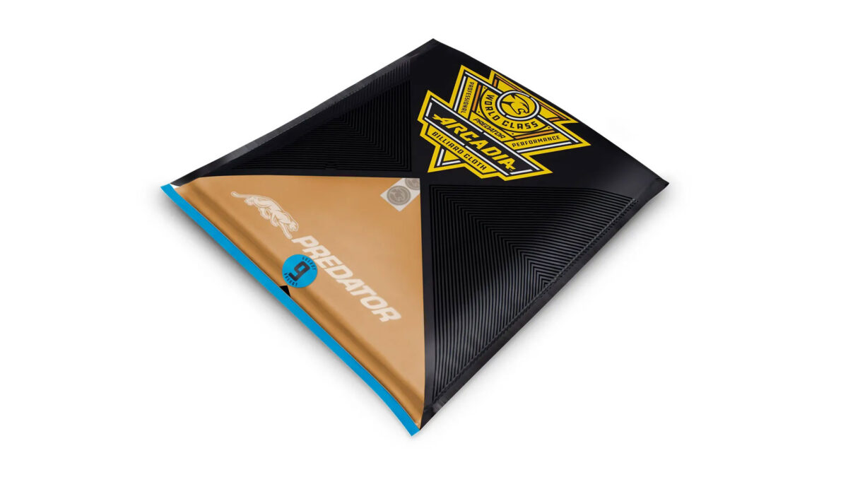 Predator Arcadia Select  Pool table Cloth 9ft Gold