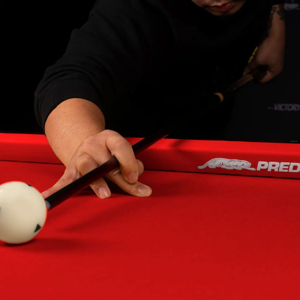 Predator Arcadia Select  Pool table Cloth 7ft Red