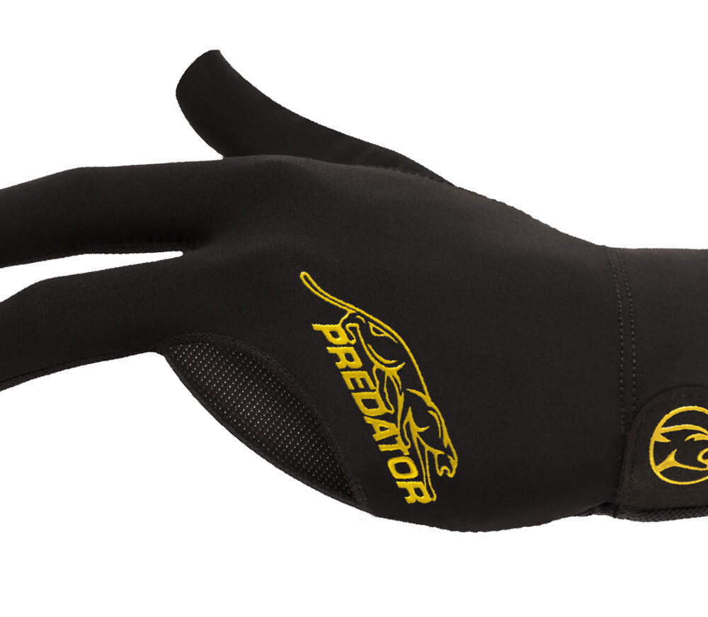Billard-Handschuh-Predator-SecondSkin-Schwarz-Gelb