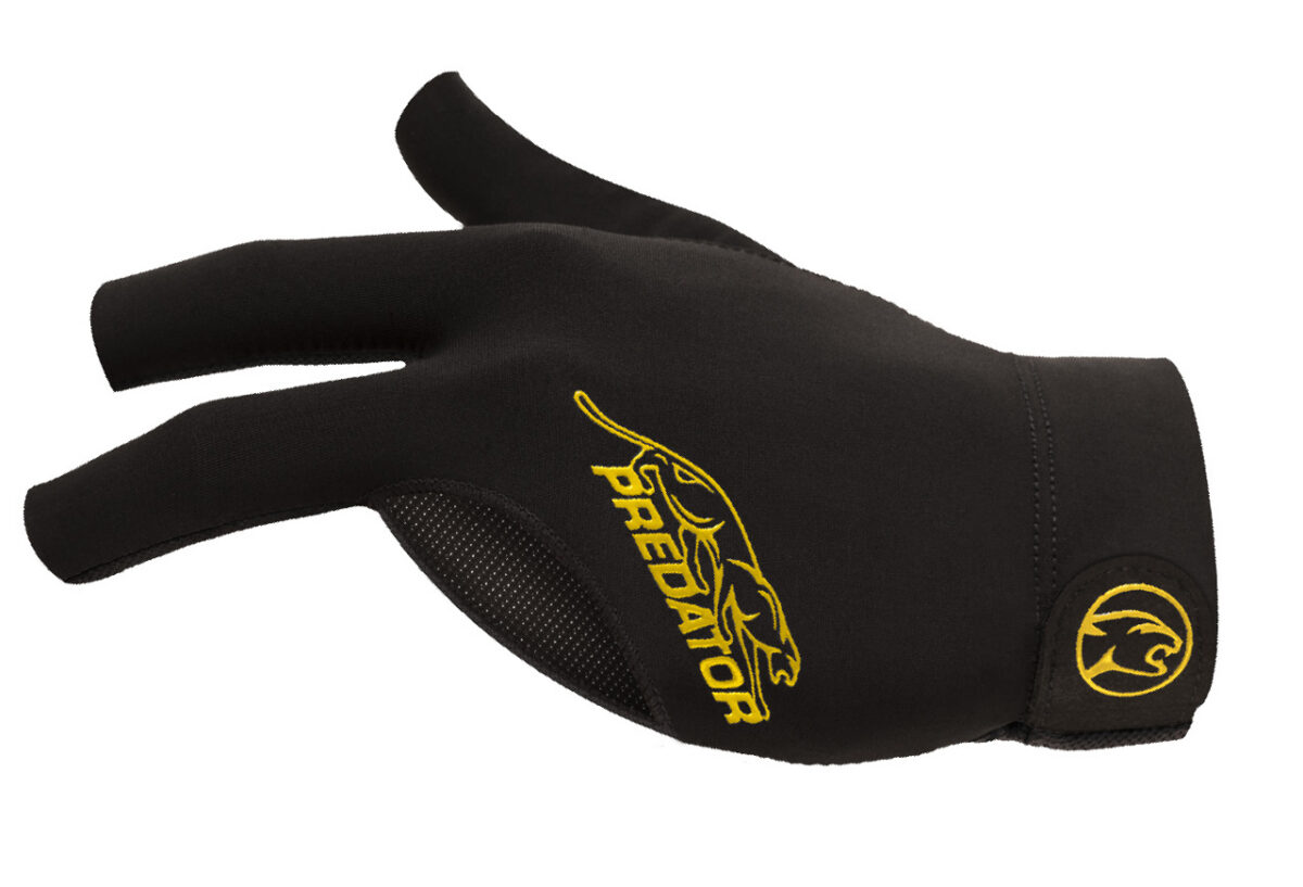 Billard-Handschuh-Predator-SecondSkin-Schwarz-Gelb