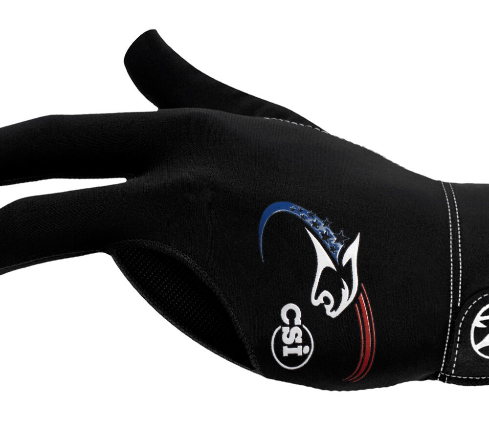 Billiard Glove Predator  USPBS Second-Skin, black, XXS-XXL, left hand