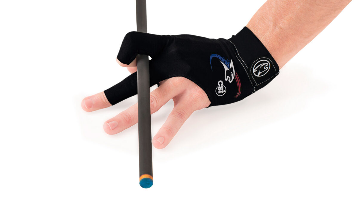 Billiard Glove Predator  USPBS Second-Skin, black, XXS-XXL, left hand