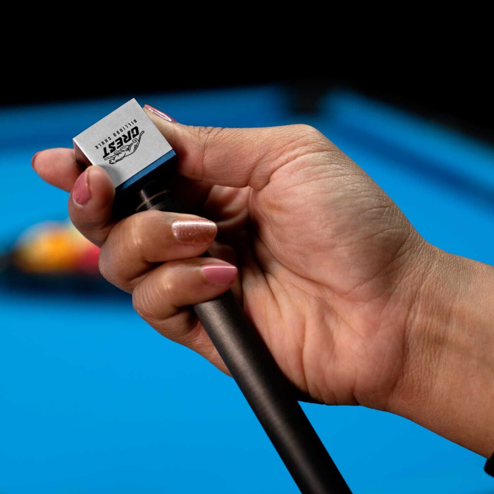 Billiard Chalk Predator Crest Blue 144pc.