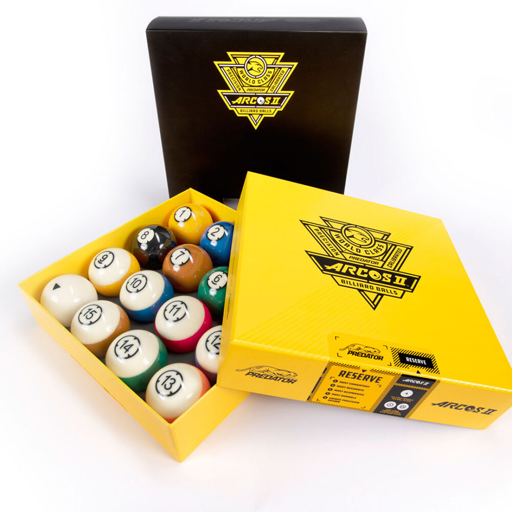 Predator Arcos II  Pool Ball Set 57,2 mm