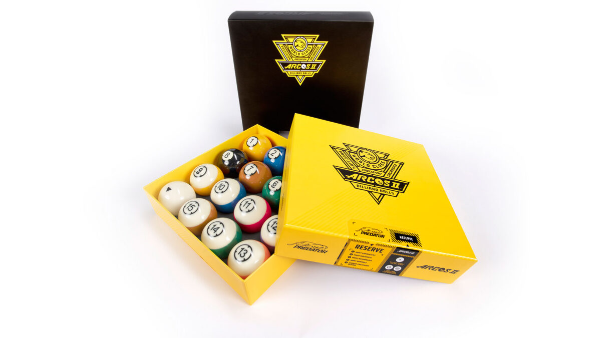 Predator Arcos II  Pool Ball Set 57,2 mm