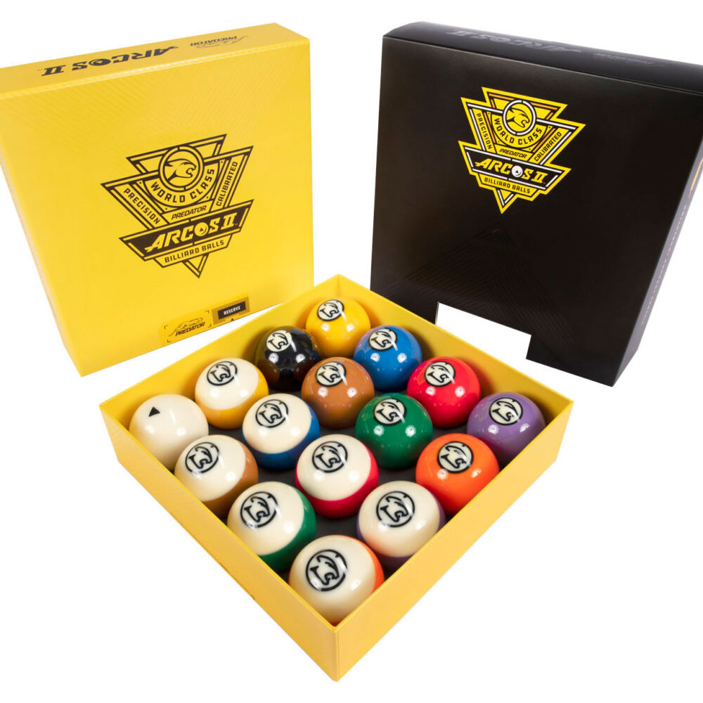 Predator Arcos II  Pool Ball Set 57,2 mm