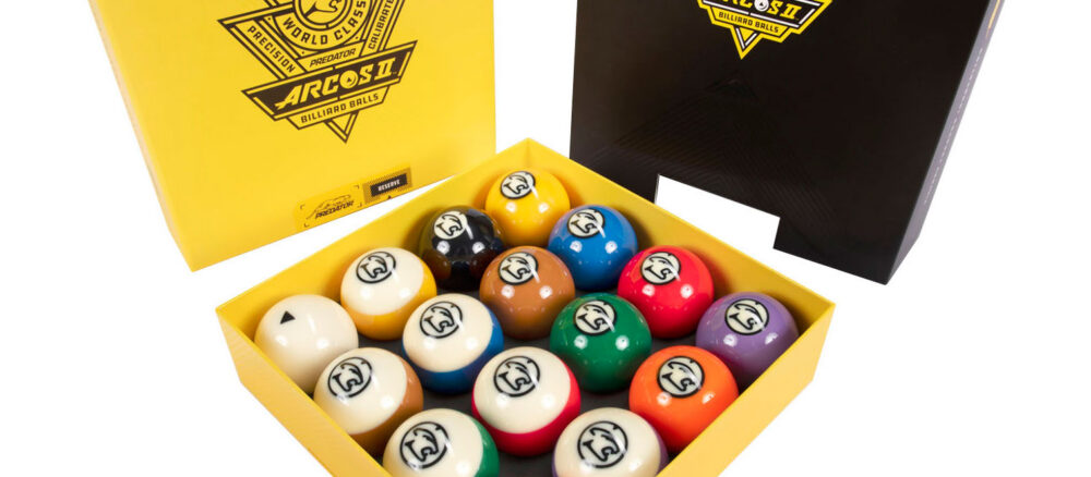 Predator Arcos II  Pool Ball Set 57,2 mm