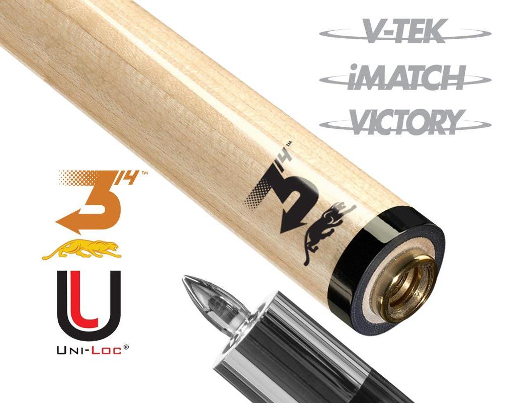 Predator 314³ Cue Shaft Uni-Loc Bullet Joint 3. Gen 2015