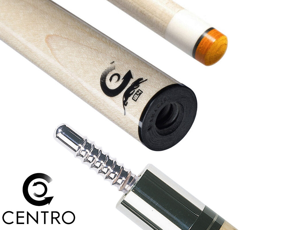 Predator Centro Pool Cue Shaft 12.4 Radial Joint with Thin Black Collar