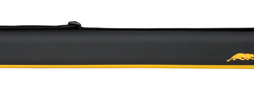 Pool Cue Hard Case Predator 1x1, Black & Yellow with Shoulder Strap