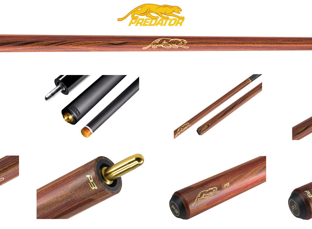 Billiard Cue, Pool, Predator P3 Prowler NW, Uni-Loc