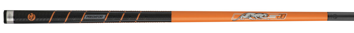 Pool Cue Predator Sport Flare Orange Pool Cue, Sport Wrap, Uni-Loc Joint