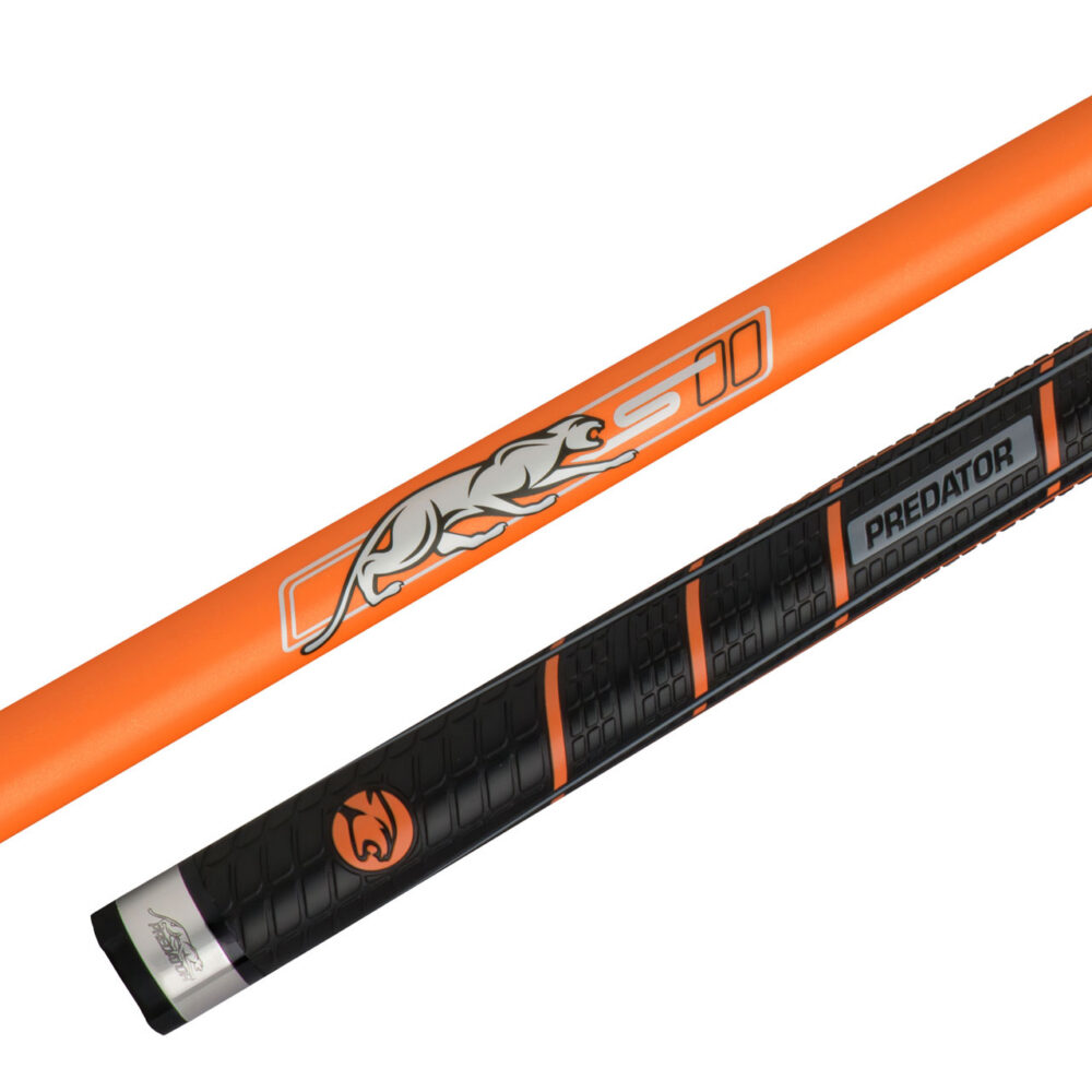 Pool Cue Predator Sport Flare Orange Pool Cue, Sport Wrap, Uni-Loc Joint