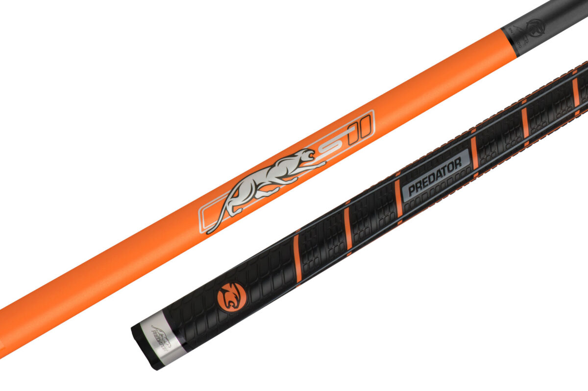 Pool Cue Predator Sport Flare Orange Pool Cue, Sport Wrap, Uni-Loc Joint