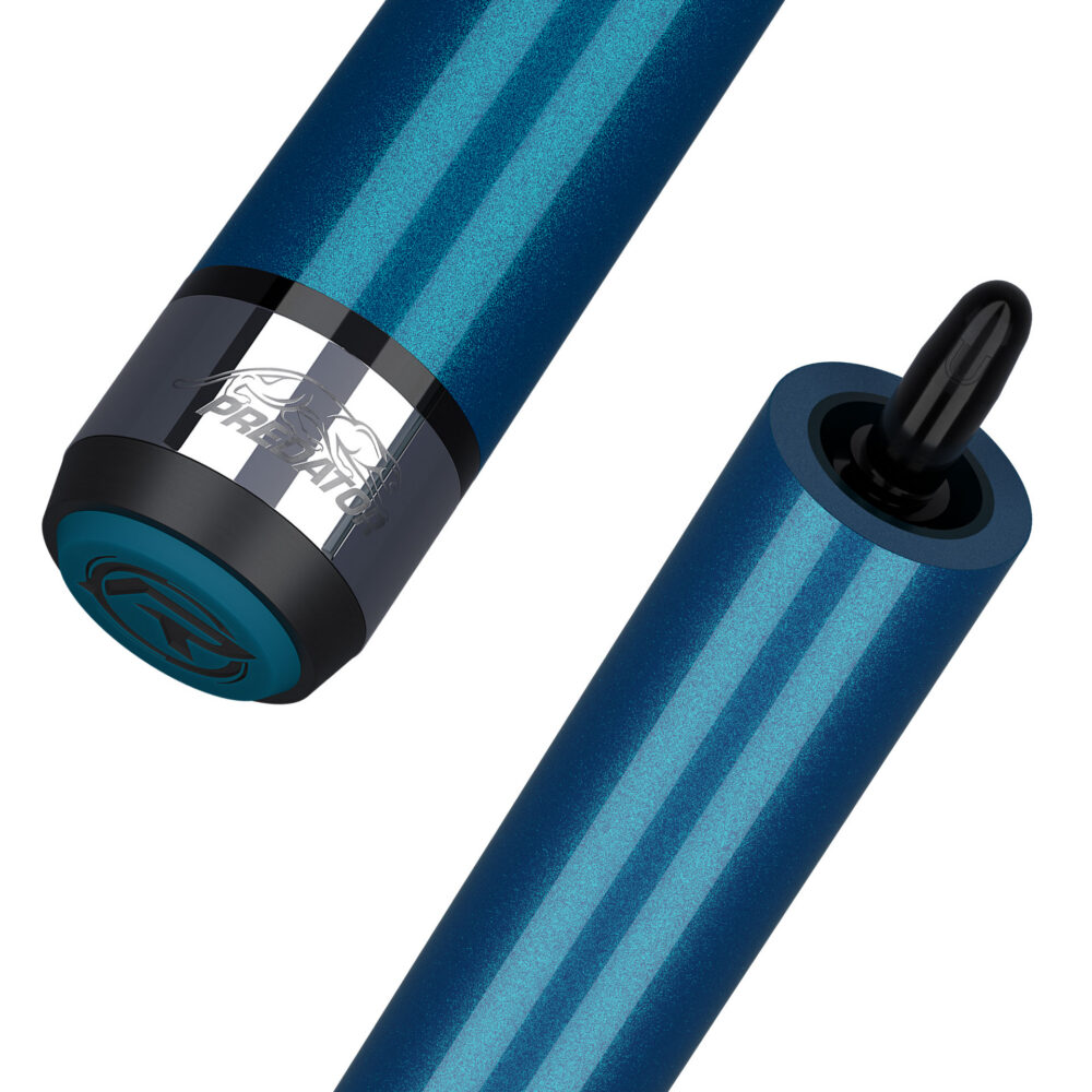 Predator Teal BK Rush Break Cue - No Wrap, Revo BK-R Carbon Fiber Shaft