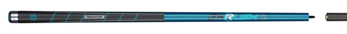 Predator Teal BK Rush Break Cue - Sport Wrap, Revo BK-R Carbon Fiber Shaft