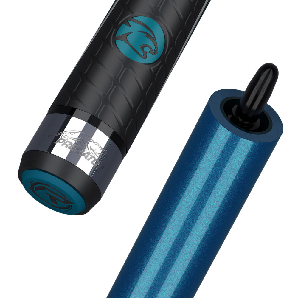 Predator Teal BK Rush Break Cue - Sport Wrap, Revo BK-R Carbon Fiber Shaft
