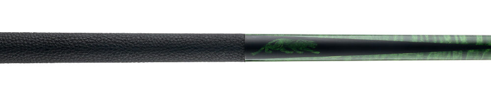 Pool Cue Predator SP2 Green Stained Curly Maple 2, Leather Wrap, Uni-Loc