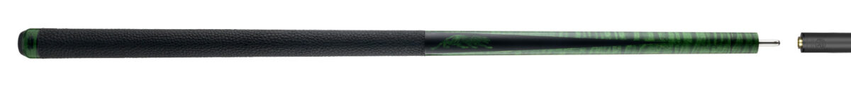 Pool Cue Predator SP2 Green Stained Curly Maple 2, Leather Wrap, Uni-Loc