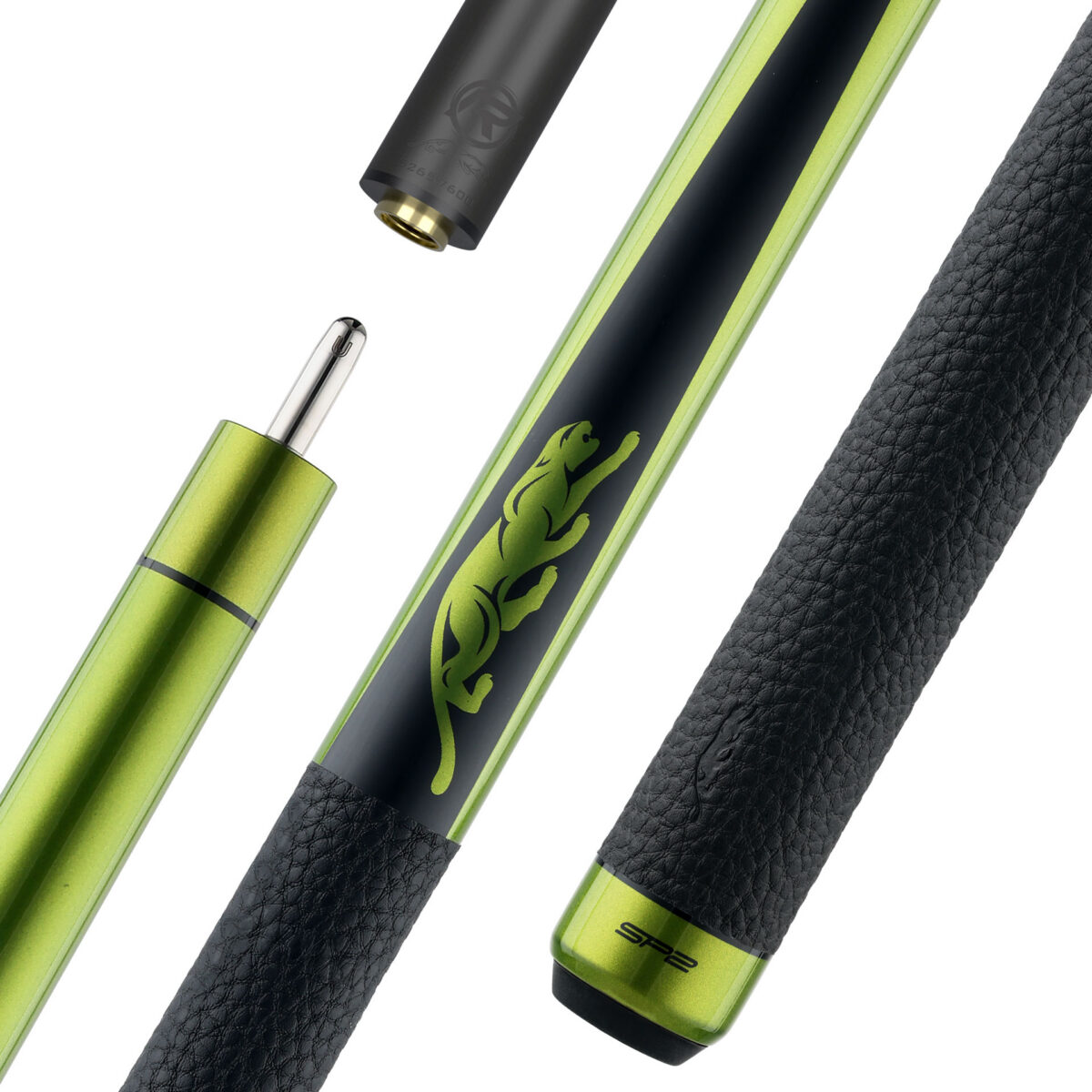 Pool Cue Predator SP2 Lime Green 2 Uni-Loc