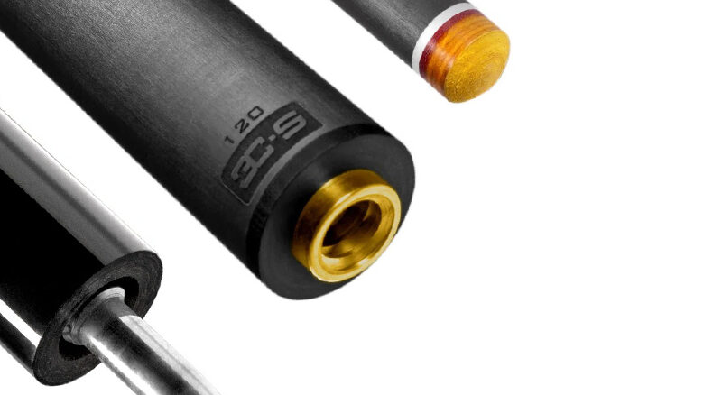 Predator REVO 3C-S Carom Standard Deflection Carbon Fiber Shaft, WVP, Uni-Loc, 11,8, 115-120g