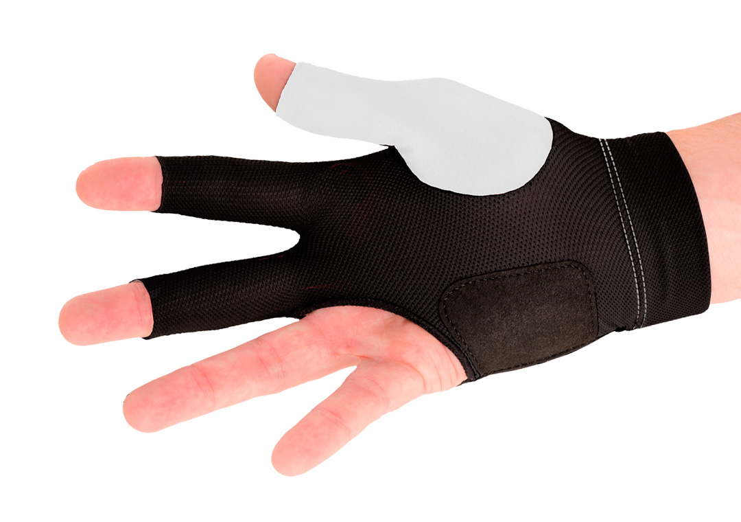 Billiard Glove Predator Second Skin Jasmin Ouschan Signature, White, XXS-XXL, right hand