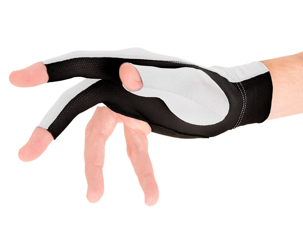 Billiard Glove Predator Second Skin Jasmin Ouschan Signature, White, XXS-XXL, right hand