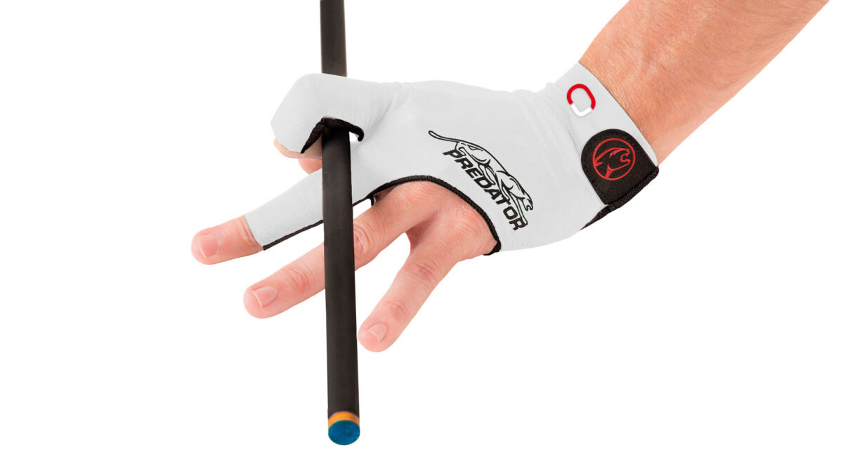 40310-predator-jasmin-ouschan-secondskin-glove-Handschuhe-white-left-bridge Billiard Glove Predator Second Skin Jasmin Ouschan Signature, White, XXS-XXL, left hand