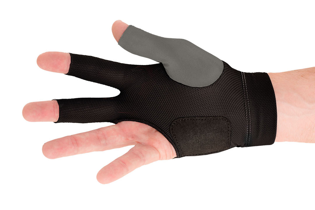 Billiard Glove Predator Second Skin Jasmin Ouschan Signature, Gray, XXS-XXL, right hand