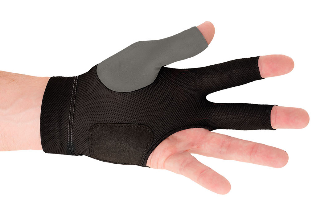 Billiard Glove Predator Second Skin Jasmin Ouschan Signature, Gray, XXS-XXL, left hand