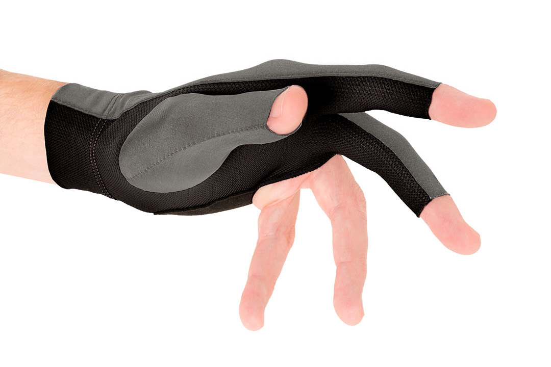 Billiard Glove Predator Second Skin Jasmin Ouschan Signature, Gray, XXS-XXL, left hand