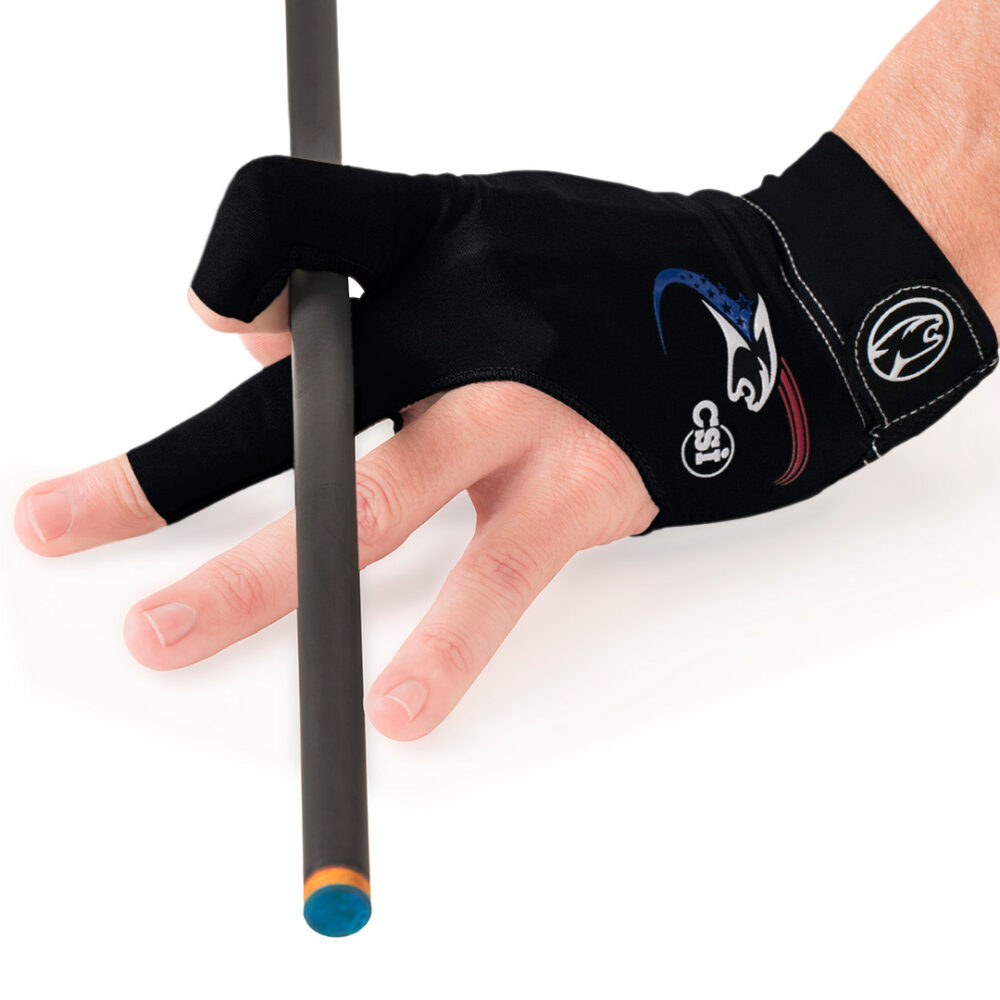 Billiard Glove Predator USPBS Second-Skin, black, XXS-XXL, left hand