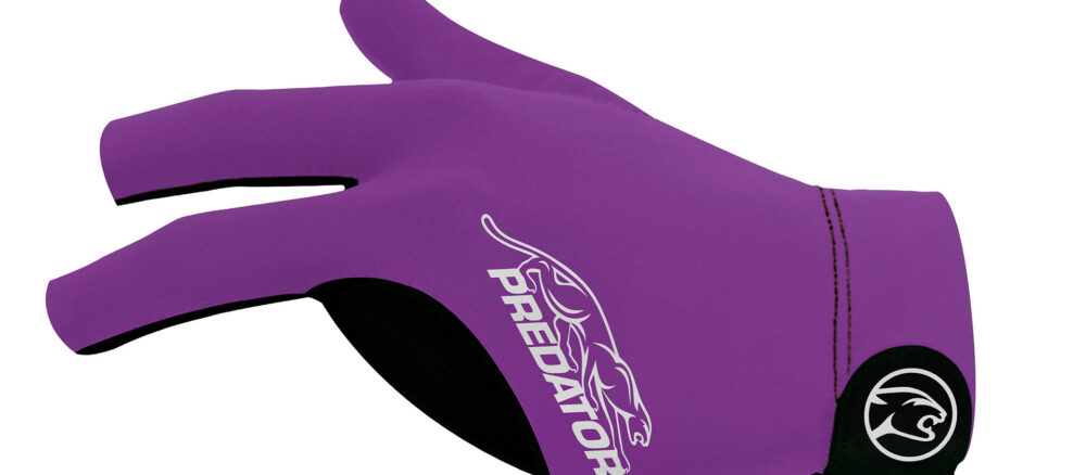 Glove Predator Second-Skin, Purple/Gray, XXS-XXL, left hand