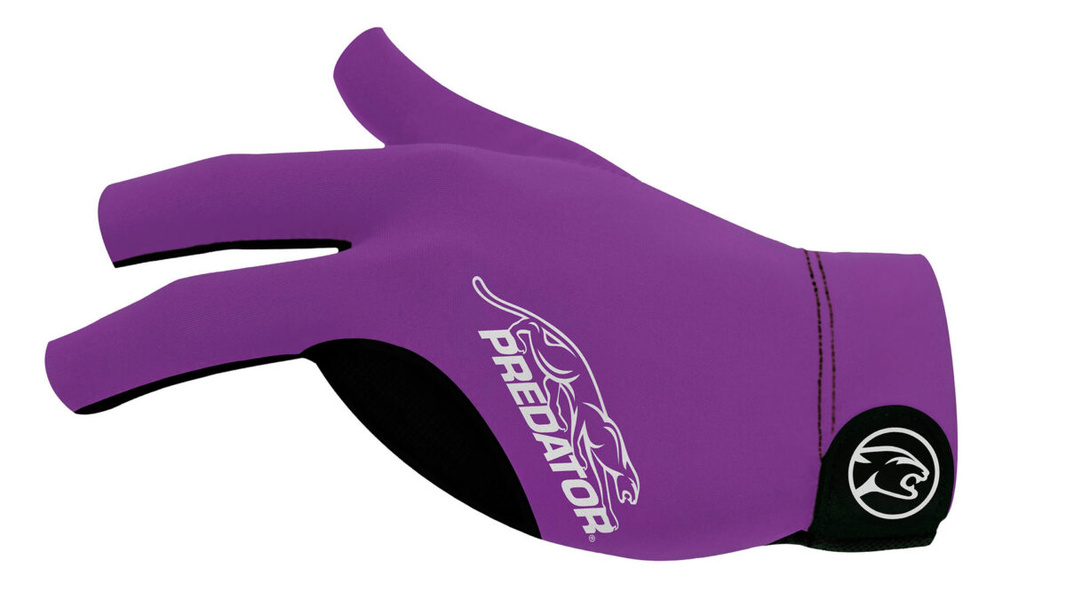 Glove Predator Second-Skin, Purple/Gray, XXS-XXL, left hand