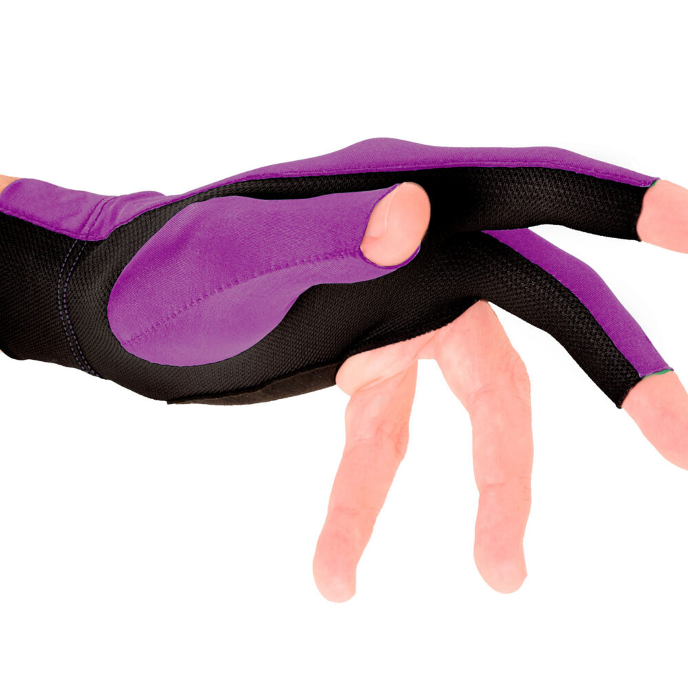 Glove Predator Second-Skin, Purple/Gray, XXS-XXL, left hand