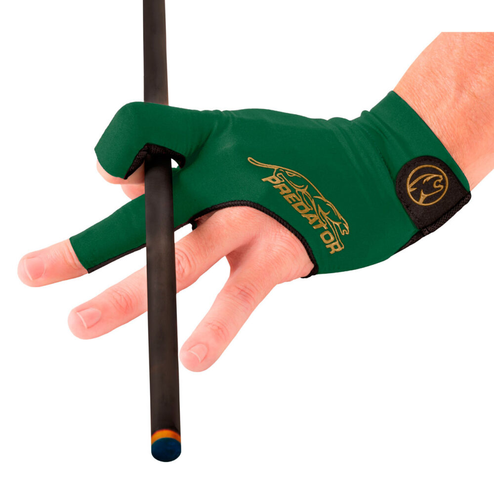 Glove Predator Second-Skin, Green/Gold, XXS-XXL, left hand