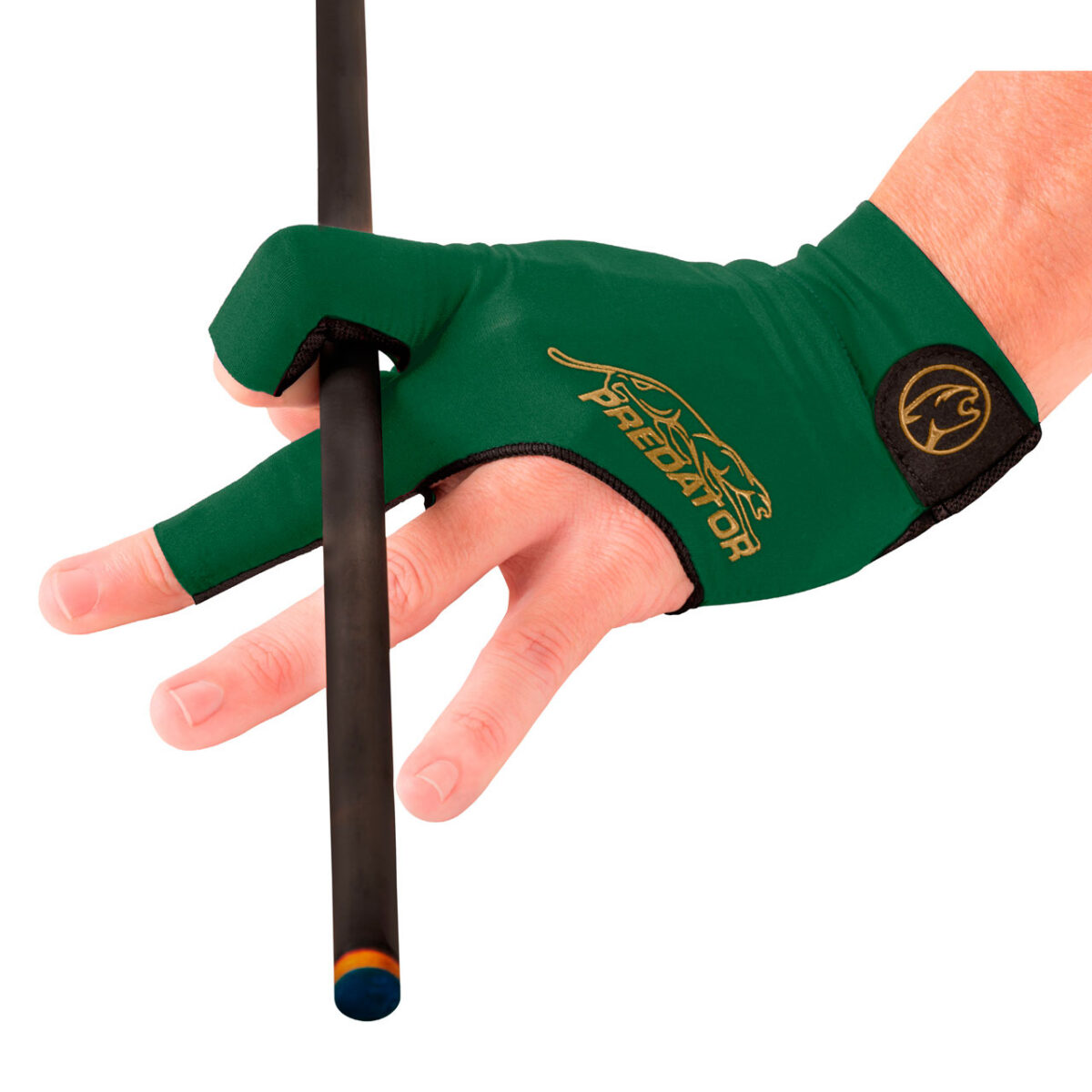 Glove Predator Second-Skin, Green/Gold, XXS-XXL, left hand