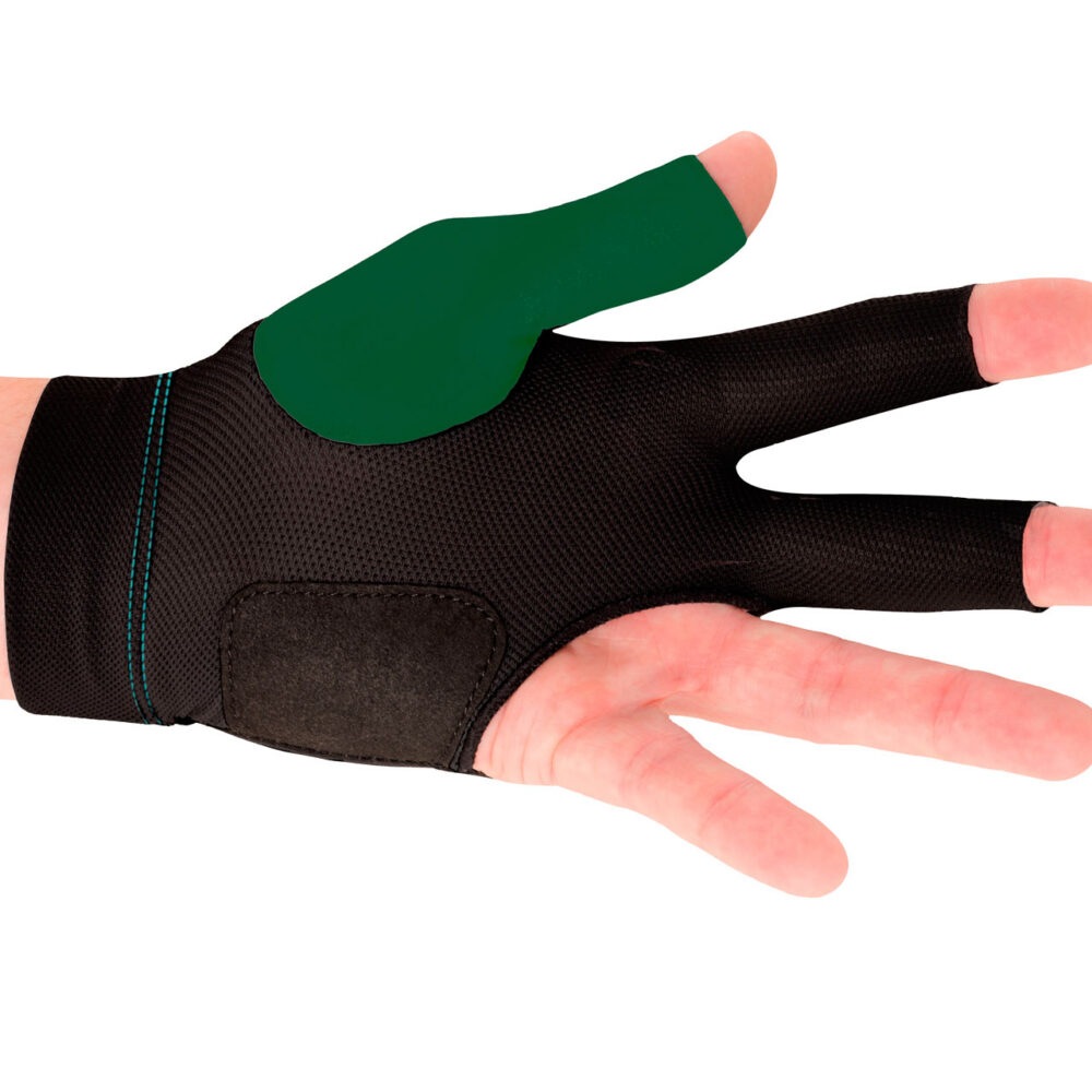 Glove Predator Second-Skin, Green/Gold, XXS-XXL, left hand